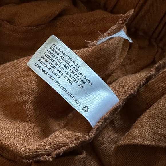 A New Day Paper Bag Waist Shorts Size XS - Picture 6 of 7